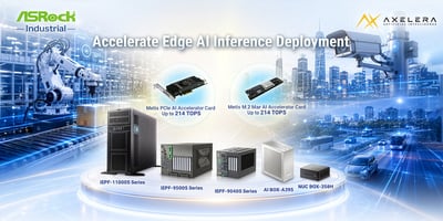 ASRock Industrial Collaborates with Axelera AI to Accelerate Edge AI Inference Deployment Image