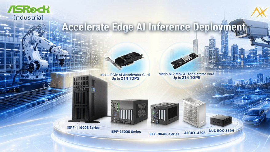 ASRock Industrial and Axelera AI Accelerate Edge AI Deployment