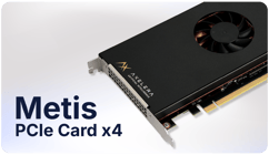 Metis PCIe Card Menu Image