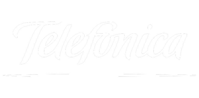 Telefonica Logo White
