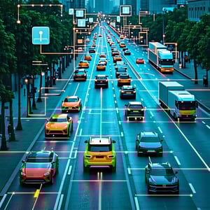 traffic management aided with AI