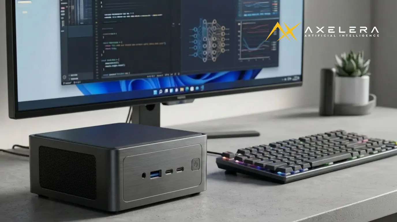 Axelera AI Mini PC powered by the Metis M.2 Max