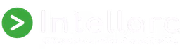 Intellarc white logo